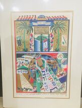 An item in the Art category: RAPHAEL ABECASSIS "SUCCOT" SERIGRAPH ON PAPER HAND SIGNED & NUMBERED COA