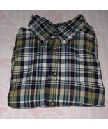 John Ashford Men&#39;s Short Sleeve Shirt Button Down Casual MEDIUM Vintage ... - $20.54 CAD
