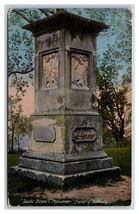 Daniel Boone Monument Frankfort Kentucky KY DB Postcard Y5 - £2.67 GBP