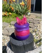 Crystal Jar, Jar With Lid, Spice Jar, Sp Jar, Cottage Core, Dice Vault, ... - $27.31 CAD
