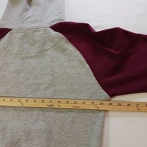 Panthers Men's Gray & Red Long Sleeve Drawstring Hoodie Pullover Sweatshirt XL image 14