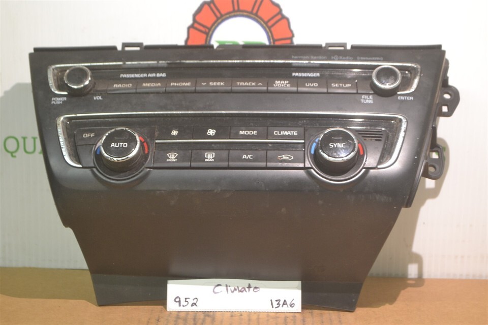 2016-2018 Kia Optima Temperature AC Climate 97250D5700 Control 952-13A6 - $58.79