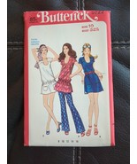 Butterick Sewing Pattern 5722 Misses&#39; One Piece Dress And Pants Size 10 ... - £11.28 GBP