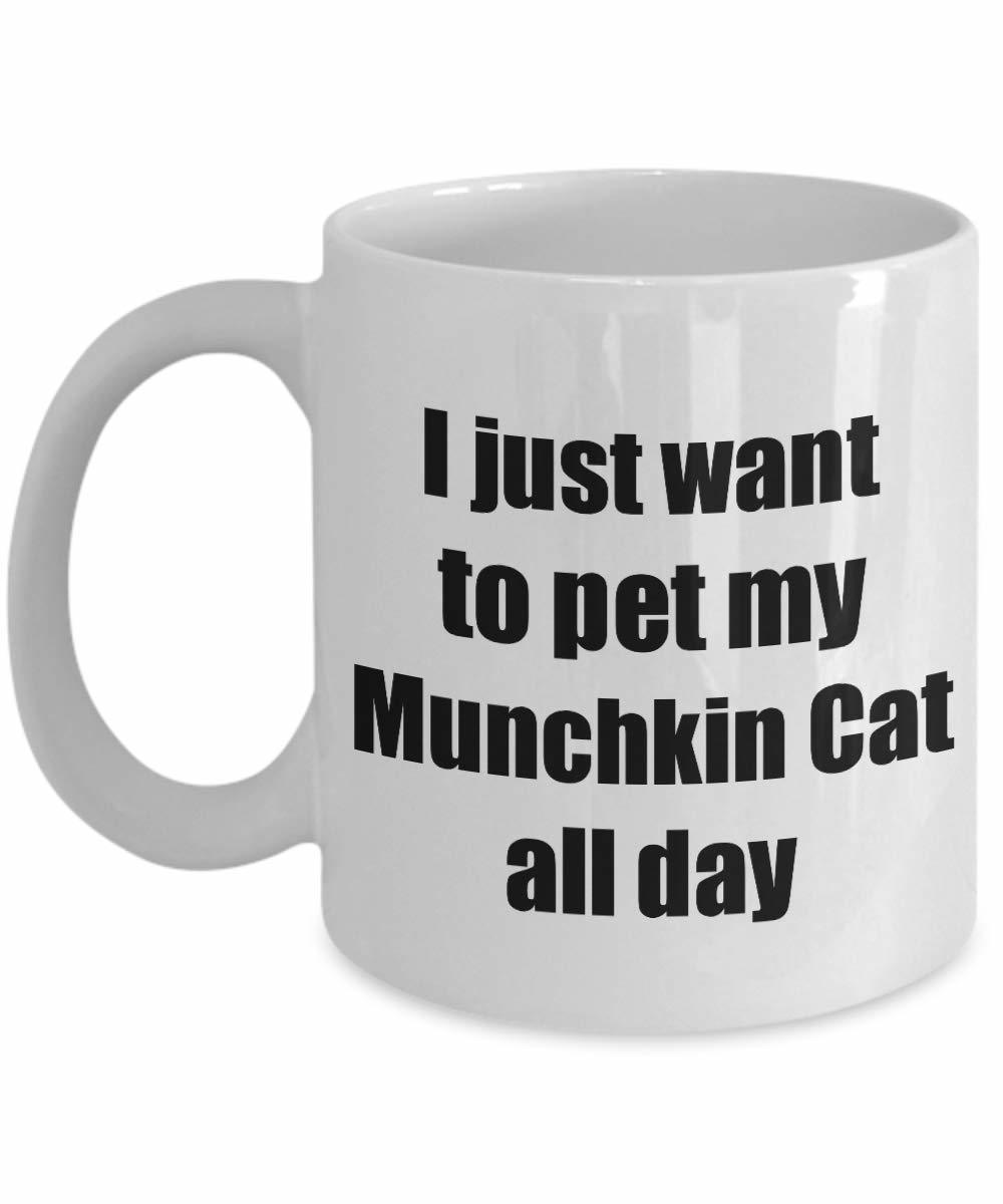 Munchkin Cat Mug Lover Mom Dad Funny Gift Idea Gag Coffee Tea Cup