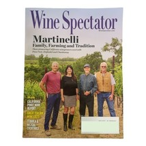 Wine Spectator Magazine September 30 2023 Martinelli Family Farming Tradition - $7.03