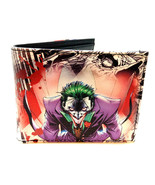 DC COMICS THE JOKER SUBLIMATED PRINT GRAPHIC PU FAUX LEATHER MENS BIFOLD... - £6.79 GBP