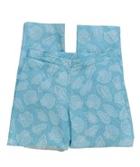 LILLY PULITZER Women&#39;s Light Blue Sea Shells Printed Pants Cotton Stretc... - $765.10 MXN