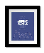Eleanor Rigby - Beatles Song Lyrically Inspired Music Plaque Canvas or P... - $25.61 CAD+