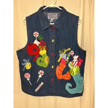 2000s Tantrums Denim Maximalist Christmas Stockings Teacher Candy Kidcor... - $28.00