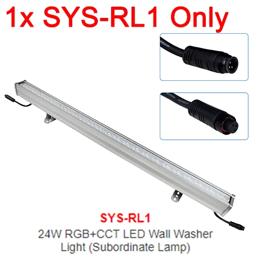 Milight SYS-RL1 1800LM Rgb+Cct Led Wall Washer Led Light DC24V Aluminum Alloy Ou - £134.28 GBP