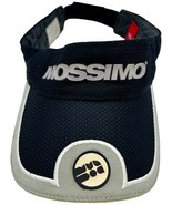 MOSSIMO Golf Visor Adjustable Hook &amp; Loop Strap Navy/Gray OSFA - $23.74