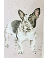 Boston Terrier Print of Watercolor by Hannah Dale Matted 8 x 10 Inch - £11.73 GBP