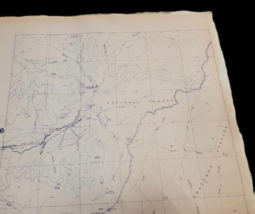 Vtg Ravalli County Montana Road Index Map Collection FIRST EDITION Large 24"x18" image 6