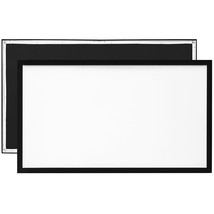 VEVOR Projection Screen 120inch 16:9 Movie Screen Fixed Frame 3D Project... - £182.11 GBP