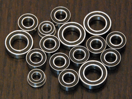 Kyosho Optima Pro / Optima Turbo / Javelin / Salute Rubber Sealed Bearing Set - £9.71 GBP