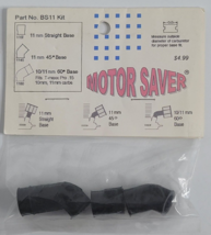 Motor Saver BS11 Kit Air Filter Straight Base 11mm NEW RC Radio Controll... - $14.99