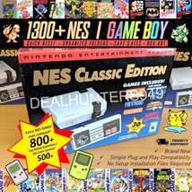 NES Classic Mini (Full USA Roster + Gameboy) Nintendo Retro Gaming Console - £174.65 GBP