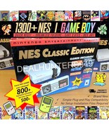 NES Classic Mini (Full USA Roster + Gameboy) Nintendo Retro Gaming Console - $219.00