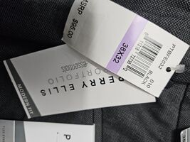 Perry Ellis Portfolio Men's Gray Modern-Fit Birdseye Dress Pant Size 38W... - $29.65 Perry Ellis Portfolio Men's Gray Modern-Fit Birdseye Dress Pant Size 38W... - $29.65