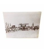 Ranchers Migrant Workers Horses Print Mounted on Heavy Paper 11x14 Blk &amp;... - £41.60 GBP