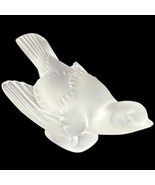 Vintage French Frosted Crystal Sparrow Bird Wings Sculpture by Lalique A... - $1,106.00 MXN