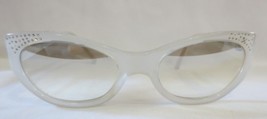 Michael Kors women&#39;s Sunglasses Opaque Clear White Rhinestones MK18316 - £15.73 GBP