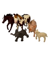 Safari Ltd. &amp; CE Branded Farm Animals &amp; Elephant Lot of 5 Toys - $19.85 CAD