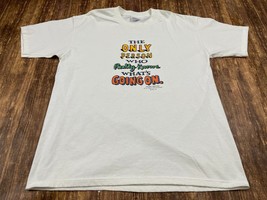 VTG Hallmark Shoebox Greetings Men’s White 50/50 T-Shirt - XL - £9.47 GBP