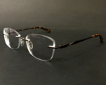 Technolite Eyeglasses Frames TFD 6002 MV Brown Mauve Rimless Cat Eye 52-... - £29.72 GBP
