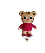 Handmade Tiger brother, crochet doll, 9&quot; amigurumi, stuffed animal - $44.55