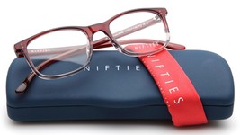 New NIFTIES NI9524 col 3845 Burgundy EYEGLASSES GLASSES 48-17-140mm B34mm - £86.50 GBP