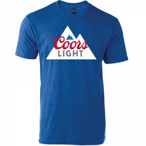 Coors Light Cold Mountains Logo T-Shirt Blue - £24.91 GBP+