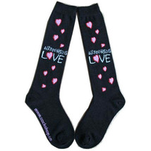 Beatles All You Need Is Love Ladies Knee High Socks - £9.66 GBP