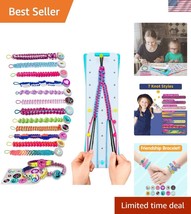Portable Friendship Bracelet Making Tool - Complete Kit for Kids 6-12 Years - $45.00