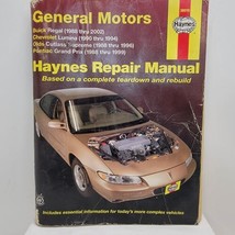 GM REGAL LUMINA CUTLASS SUPREME GRAND PRIX 1988-2007 Haynes Manual 38010 - £6.02 GBP