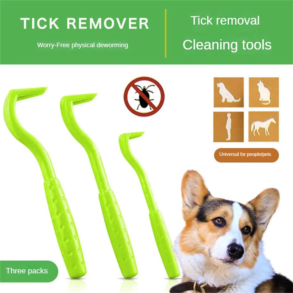 Flea Remover Hook Tick Removal Tweezer Ticks Pull Pet Cat Dog Accessaries - $6.79+