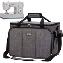 Sewing Machine Carrying Case With Multiple Storage Pockets, Universal To... - $65.98