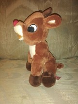 Dan Dee Rudolph Red Nosed Reindeer Plush 9&quot; Christmas Stuffed Animal Xmas... - £11.91 GBP