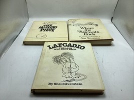 Shel Silverstein Books Lot Of 3 Missing Piece Lafcadio Where The Sidewalk Ends - £17.34 GBP