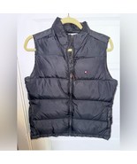 Tommy Hilfiger Women&#39;s Black Puffer Vest Size Medium - $950.34 MXN