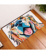 Colorful Cartoon Dog Print Floor / Door Mat 15.7&quot; x 23.6&quot; x .315&quot; - $41.04 CAD