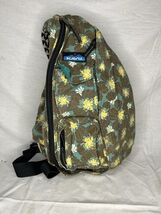 Kavu Crossbody Rope Bag With Adjustable Strap  Multicolored Floral Pattern - $370.92 MXN