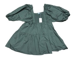 A New Day Olive Green Puffy Dress Size XXL NWT - £12.42 GBP