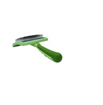 Safari Curved Firm Slicker For Dogs Remove Tangles Loose Hair Small - $26.33