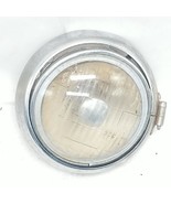 Lucas 462 For Austin Jaguar 4.5 Inch Round Clear Fog Lamp Assembly w Chr... - $153.75 CAD