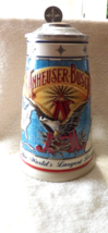 1996 Anheuser Busch Collectors Club Membership Stein Worlds Largest Brewer CB3 - £11.51 GBP