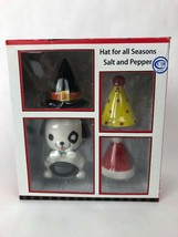Puppy Salt &amp; Pepper Shaker &amp; Special Occasion Set - Christmas Halloween Party - £14.15 GBP