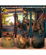 Jurassic Park Raptors in the Dining Hall Cup Mug Tumbler 20oz - £15.59 GBP