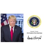 2024 47th PRESIDENT DONALD J. TRUMP PRESIDENTIAL SEAL PUBLICITY PHOTO PRINT - €4,97 EUR+