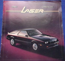 Chrysler Lazer 1985 Brochure 1985 - $15.99